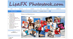 Desktop Screenshot of lisafxphotostock.com